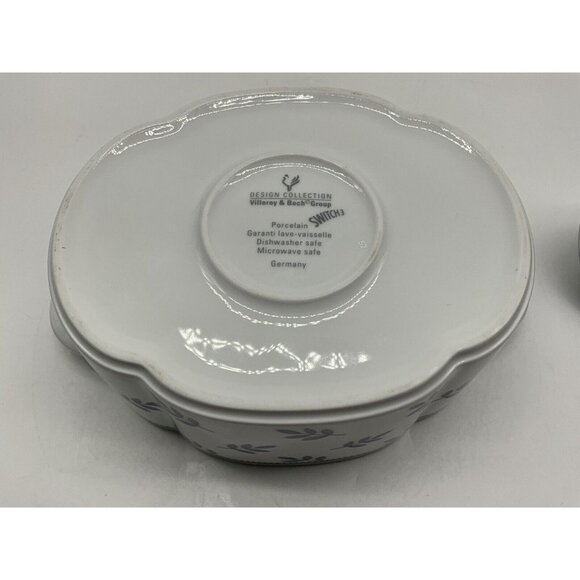 Villeroy & Boch Switch 3 Oval Covered Vegetable Dish Casserole Porcelain Handles - Picture 14 of 14